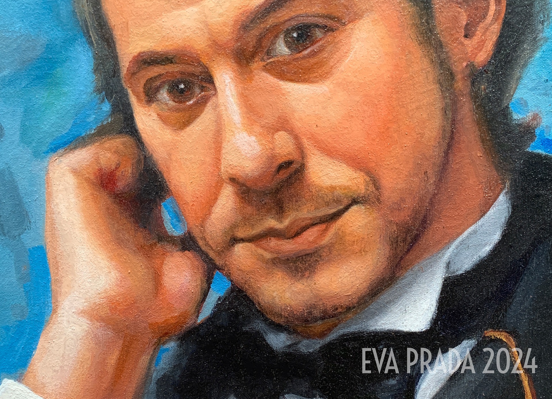 Human Generated Art Face Detail