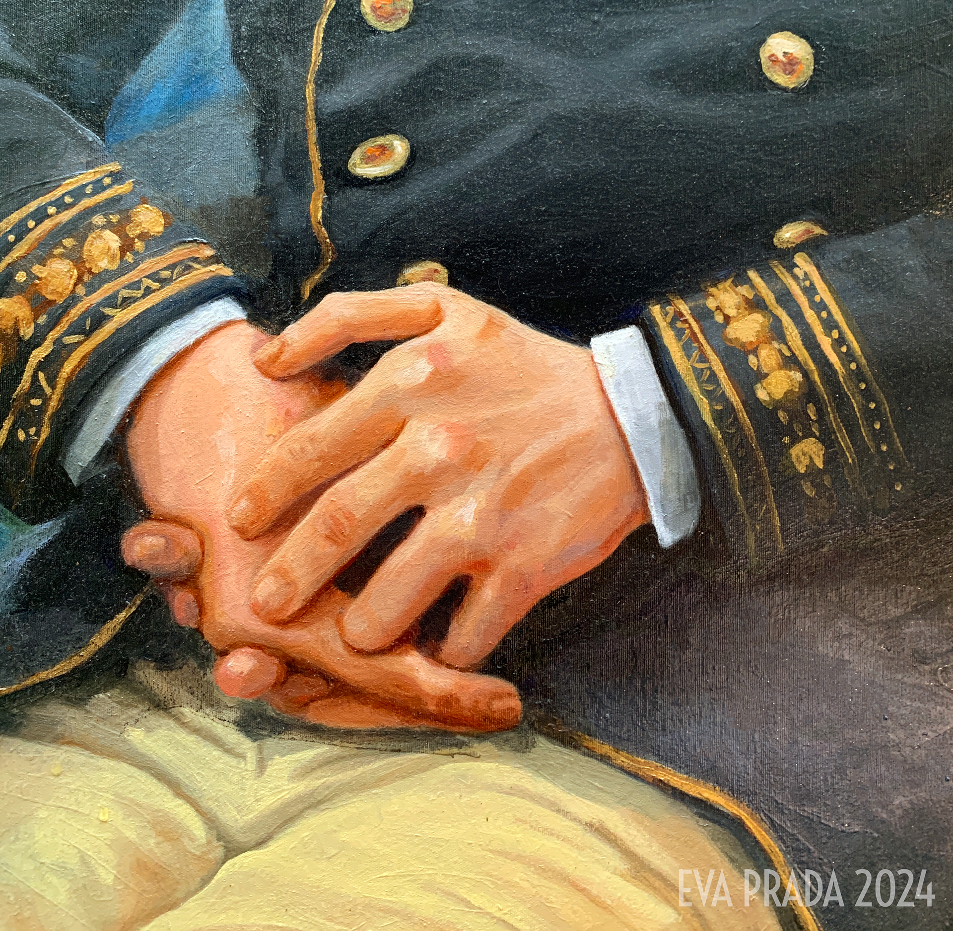 Human Generated Art Hand Detail