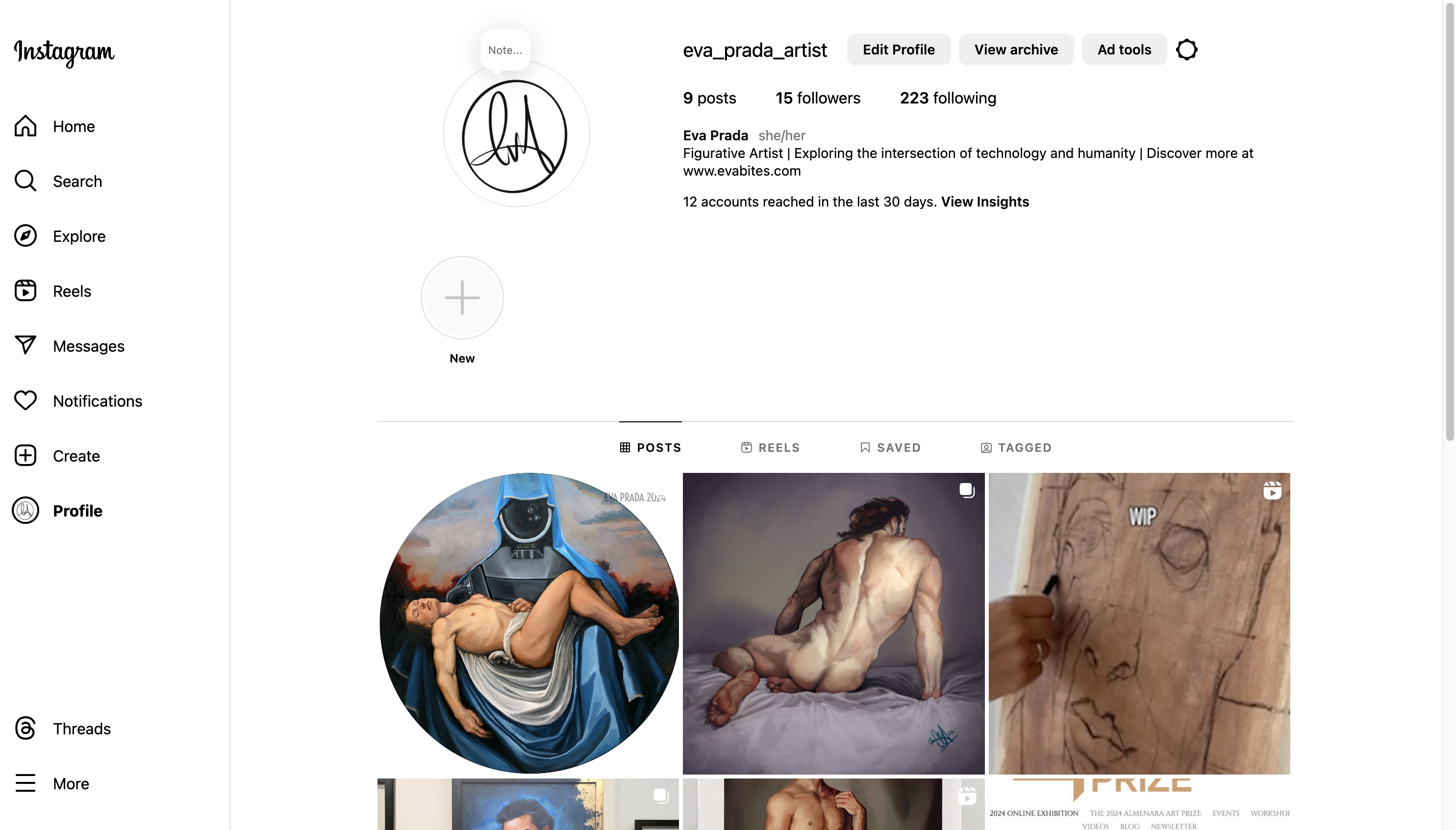 Instagram account launch banner